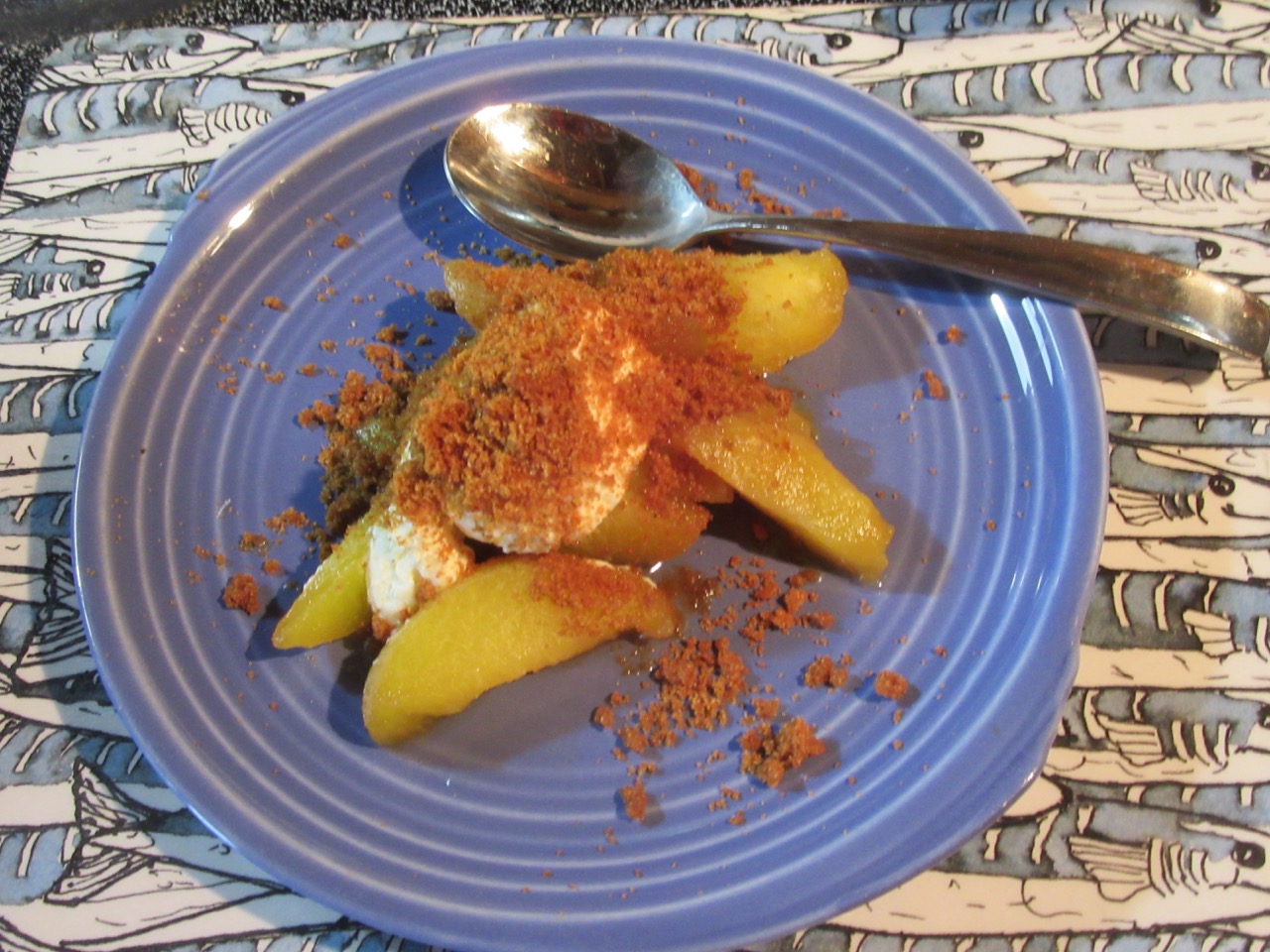 Barbecued Peaches