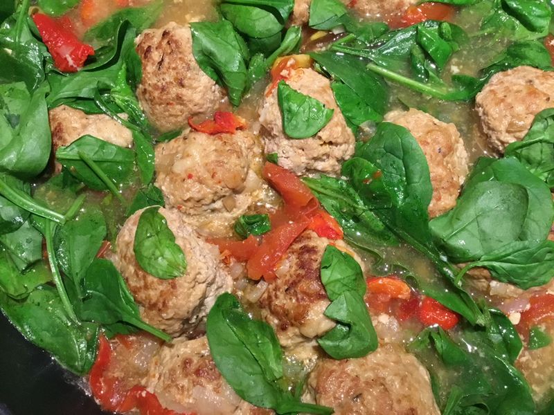 Pork and Veal Meatballs