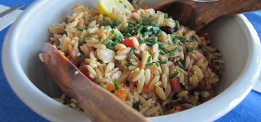 Orzo Pilaf Salad with Fresh Citrus